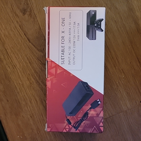 X Box One Power supply AC adapter & cord Input AC 100-240V Output DC 220W New - Picture 3 of 6